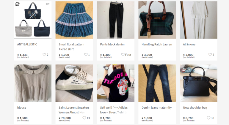 online secondhand shopping