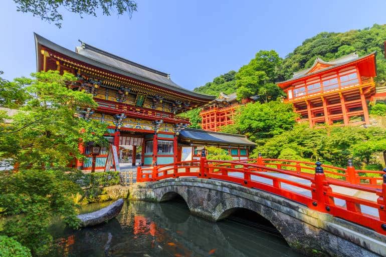 Yutoku Inari Shrine in Kashima city, Saga