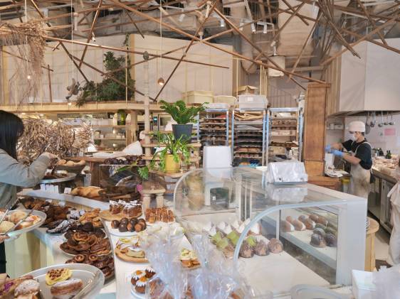 Inside of Dacomecca Bakery